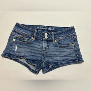 Vintage Y2K American Eagle jean shorts-00